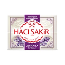 4 Adet Hacı Şakir Lavanta Beyaz Kalıp Sabun 4 X 150 G Diğer