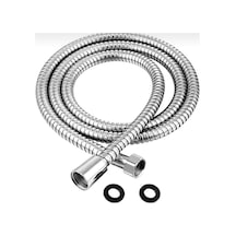 Duş Hortumu 1.5metre Duş Hortumu Beyaz Krom Diğer