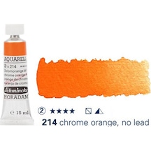 Schmincke Horadam Aquarell Tube 15ml Seri 2 Chrome Orange 214