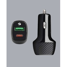Güçlü Çakmaklık Araç Şarj Cihazı 38w Çift Port 76496355