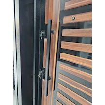 80 Cm Siyah Paslanmaz Kapı Kolu Çekme Kolu