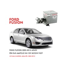 FORD FUSİON 2003-2012 ARASI ÖN FAR AMPÜLÜ H4 12V 60/55W P43T