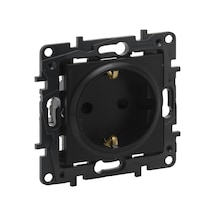 Legrand Raventi Serisi Çocuk Korumalı Topraklı Prizsiyah - 768615