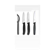 Victorinox 4'lü Soyma Set Siyah