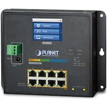 Planet Pl-wgs-5225-8p2sv 8 Port Gigabit Poe 2 Port Sfp 240w L2+ Endüstriyel Yönetilebilir Poe Switch