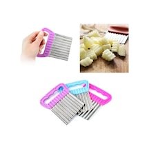 Tırtıklı Patates Cips Yapma Aparatı Chips Chopper Plastik Çok Renkli 36 X 56 Tr Diğer