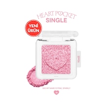 Peripera Heart Pocket Single G02 My Name İs Pink Sparkly G02