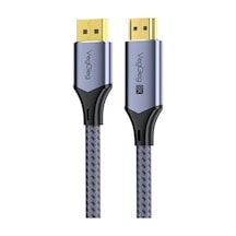 Dp To Hdmı Kablo 8k 60hz 4k 240hz Hdr 3d 48gbps Örgülü Displayport To Hdmı Kablo 2 Metre