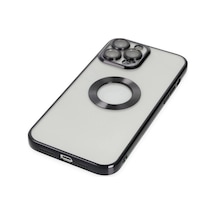 Newface - 683 - İphone 14 Pro Kılıf Slot Silikon - Csmo-tex - - Siyah