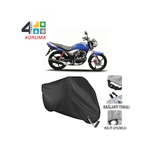 Haojue Da135S Motosiklet Brandası ( Kilit Uyumlu - Siyah