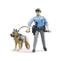 Bruder Polis Figürü ve Polis Köpeği