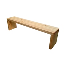 Evodeko Ahşap Minimalist Bank