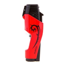 2 Torch Pürmüz Kırmızı Desenli Puro Çakmağı - Tr3497