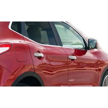 Nissan Qashqai Kapı Eşiği Kromu 4 Parça 2014 Sonrası