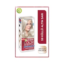 Garnier Çarpıcı Renkler S9 Küllü Altın Sarı Saç Boyası, Demikit 3600542630337-10623 Küllü Sarı