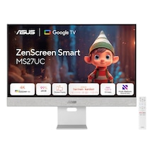 Asus Zenscreen Smart Ms27uc 27 İnç 60hz 5ms 4k Uhd Ips Monitör