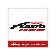 Fiesta Sport Sticker Fiesta Sticker Oto Sticker Araba Sticker