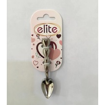 Çay Kaşığı Kalp Model 12'li Paket 1.5 Ml Kalınlık