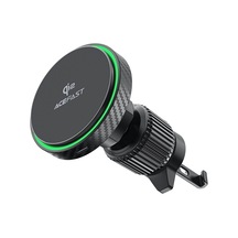 Acefast D33 Havalandırma İçin Manyetik Kablosuz Şarj Araç Tutucusu Qi2 Sertifikalı