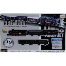 Kutulu Pilli 19 Parça Tren Set - 08032-TL06/TL07
