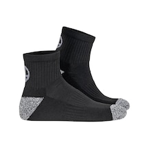 Oil Company Dört Mevsim Siyah Patik Çorap Unisex Coolmax 001
