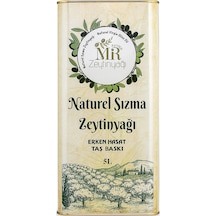 Mr Ilk Hasat Soğuk Sıkım Naturel Sızma Zeytinyağı 5 L