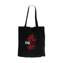Gojira The Link Alive Siyah Kanvas Bez Çanta Siyah