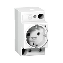 Schneider Electric A9A15035, DIN soket iPC-2P+E -16A-250VAC- VDE 0620 -alman std- ger.bas.gös.lamba