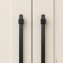System Mobilya Kulbu Siyah Renk 640mm Kulp Sy9223 0640 Al6-al6 Çok Renkli