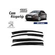 Cam Rüzgarlığı Peugeot 301 2012 Sonrası Mügen Tip Piano Black (STS OTO  AKSESUAR)