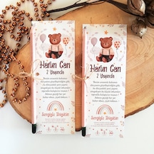 Ayıcık Konseptli Doğum Günü Hediyesi Tohumlu Kalem 30 Adet