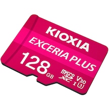 Kioxia Exceria Plus Micro SD 128 GB V30 Hafıza Kartı