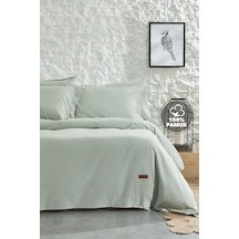 Tr Yataş Plain Battal Boy Ranforce Yıkamalı Nevresim Takımı - Adaçayı, 240 X 220 Genel