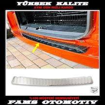Fiat Fiorino Krom Arka Tampon Üzeri Koruma 2008 ve Üzeri P.Çel...