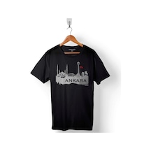 Angara Ankara Sıfır Altı 06 Şehir Silüeti Baskılı Tişört Unisex T-shirt 001