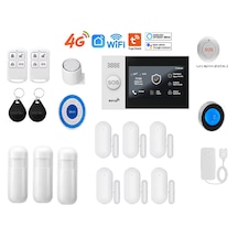 Pgst Obiem Akıllı Ev Güvenlik Alarm Sistemleri Kolay Kurulum Sim Kart/google Asistan/amazon Alexa/tuya Smart