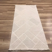 Hoom Rugs Mind 1119 Bej Modern İskandinav Kaymaz Taban Halı Bej
