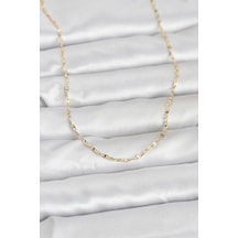 Cm 14k Gold Renk Gemici Zincir Model 60 Cm Kadın Kolye - Özel Seri Bzsurn012228 altın
