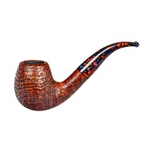 Vauen Harlekin Hk504 9mm. Filtreli Akrilik Saplı Pipo