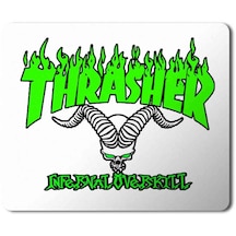 Green Trasher Logo Baskılı Mousepad Mouse Pad