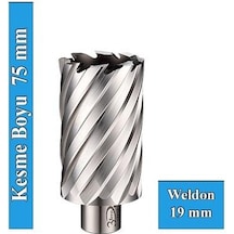 3Keego 35 x 75 mm HSS Uzun Manyetik Matkap Ucu SHC75