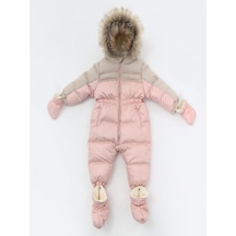 Benittokids Kız Bebek Astronot Tulum Pembe
