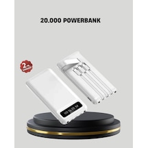 20.000 Mah 4 Çıkışlı Led Göstergeli Hızlı Şarj Powerbank 30.000 Mah 14536295