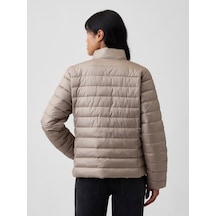 Gap V-frch Logo Lw Puffer Jkt Kadın Bej Mont 910106003