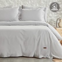 Yataş Bedding Plain Battal Boy Ranforce Nevresim Takımı - Gri