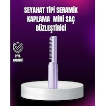 Kablosuz Usb Şarjlı Saç Düzleştirici Tarak Seyahat Boy