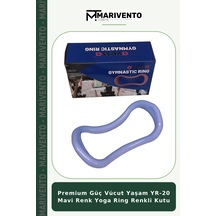 Premium Güç Vücut Yaşam Yr-20 Mavi Renk Yoga Ring Renkli Kutu