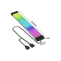 Argb Ekran Kartı Kablo Kılıfı Siyah 5v 3-pin