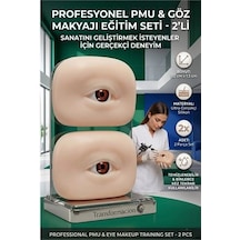 Mey İthalat 2 Adet Kalıcı Makyaj Eğitim Gözü, 3d Silikon Eyeliner Pratik Mankeni, Gerçekçi Doku 72 Mey İthalat 2 Adet Kalıcı Makyaj Eğitim Gözü, 3d Silikon Eyeliner Pratik Mankeni, Gerçekçi Doku 72