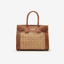 Omuz Çantası Kadın Siena Medium Bag Piumelli Milano L128 Tobacco Acı Kahverengi
